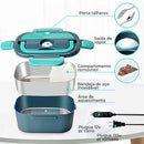 BentoPro© - Marmita Elétrica 2 em 1 Que Aquece Em Qualquer Tomada ou Carro