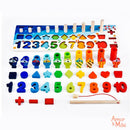 Tabuleiro Educativo 3D Montessori